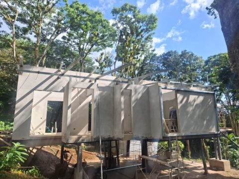 Casa Ángeles – Residencial Villas del Café - Construcción