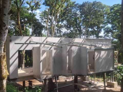 Casa Ángeles – Residencial Villas del Café - Construcción